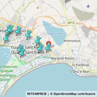 Mappa Strada Comunale Pitz'E Serra, 09045 Quartu Sant'Elena CA, Italia (2.87636)