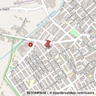 Mappa Viale C. Colombo, 46, 09045 Quartu Sant'Elena, Cagliari (Sardegna)