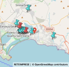 Mappa Strada Comunale sa Funtanedda, 09045 Quartu Sant'Elena CA, Italia (3.59308)