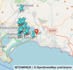 Mappa Strada Comunale sa Funtanedda, 09045 Quartu Sant'Elena CA, Italia (3.85182)