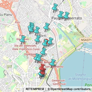 Mappa Via S. Fermo, 09134 Cagliari CA, Italia (1.0965)