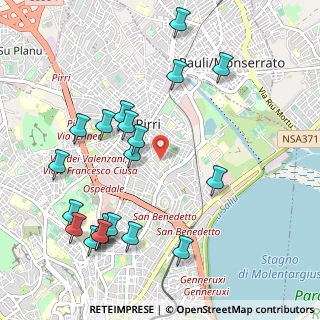 Mappa Via S. Fermo, 09134 Cagliari CA, Italia (1.3005)