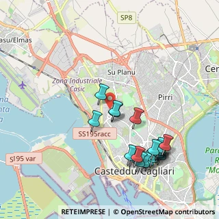 Mappa Via Abruzzi, 09122 Cagliari CA, Italia (2.443)