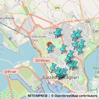 Mappa Via Abruzzi, 09122 Cagliari CA, Italia (2.3415)