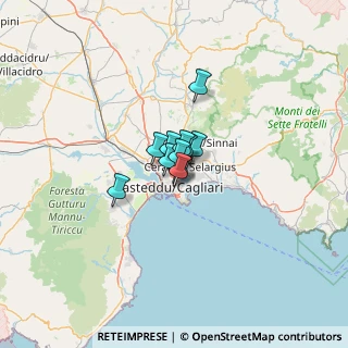 Mappa Via Francesco Cillocco, 09134 Cagliari CA, Italia (4.79167)