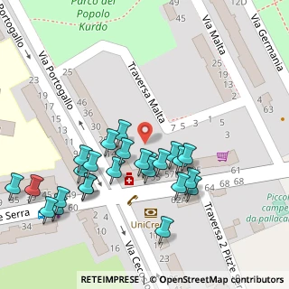 Mappa Via Pitz ' è Serra, 09045 Quartu Sant'Elena CA, Italia (0.06)