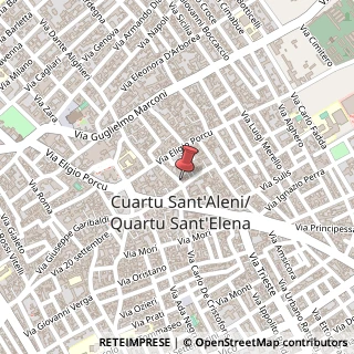 Mappa Via Regina Elena, 27, 09045 Quartu Sant'Elena, Cagliari (Sardegna)