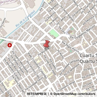 Mappa Via bonaria 78, 09045 Quartu Sant'Elena, Cagliari (Sardegna)