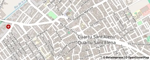 Mappa Quartu Sant’Elena