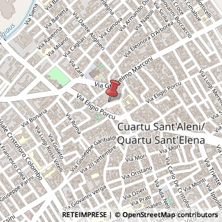 Mappa Via Venezia, 21, 09045 Quartu Sant'Elena, Cagliari (Sardegna)
