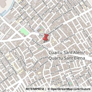 Mappa Via Venezia, 17, 09045 Quartu Sant'Elena, Cagliari (Sardegna)