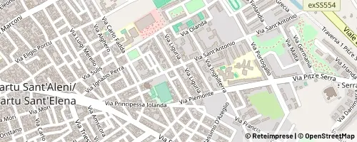 Mappa Quartu Sant'Elena