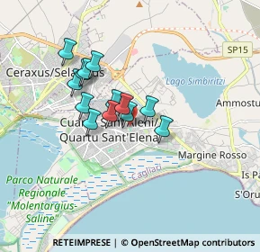 Mappa Via Santa Lucia, 09045 Quartu Sant'Elena CA, Italia (1.39308)