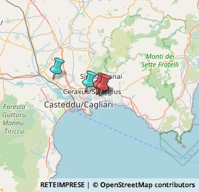Mappa Via Santa Lucia, 09045 Quartu Sant'Elena CA, Italia (31.53818)
