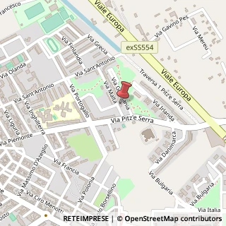 Mappa Via Malta, 1, 09045 Quartu Sant'Elena, Cagliari (Sardegna)