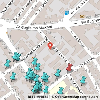 Mappa Via Alessandro Volta, 09045 Quartu Sant'Elena CA, Italia (0.1)