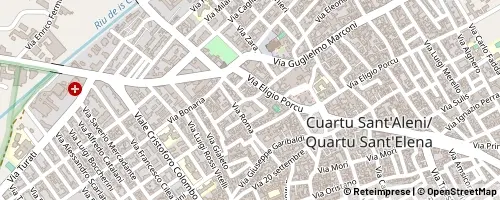 Mappa Quartu Sant'Elena
