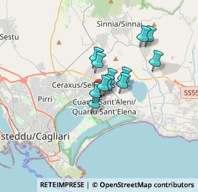 Mappa Via Giotto, 09045 Quartu Sant'Elena CA, Italia (2.36917)