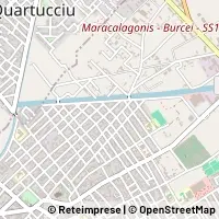Kaart Quartu Sant'Elena