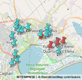 Mappa Centro Commerciale Le Vele dietro, 09044 Quartucciu CA, Italia (2.18316)