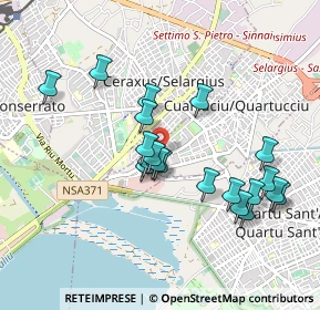 Mappa Centro Commerciale Le Vele dietro, 09044 Quartucciu CA, Italia (0.9595)