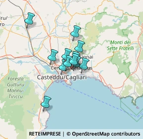 Mappa Centro Commerciale Le Vele dietro, 09044 Quartucciu CA, Italia (8.69167)