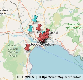 Mappa Via Italia, 09124 Pirri CA, Italia (5.86308)