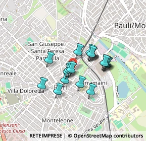 Mappa Via Italia, 09124 Pirri CA, Italia (0.336)