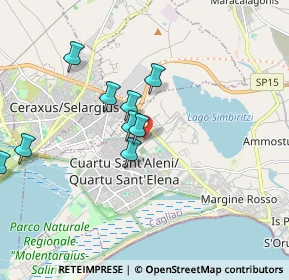 Mappa Via Guglielmo Marconi corner Via Giotto C, 09045 Quartu Sant'Elena CA, Italia (2.34727)