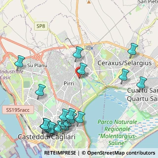 Mappa Via Dolianova, 09134 Cagliari CA, Italia (3.1105)