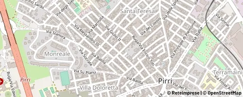 Mappa Cagliari