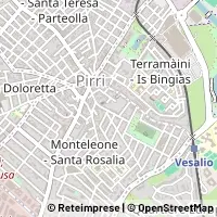 Hartă Cagliari