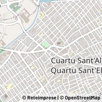 Kaart Quartu Sant'Elena