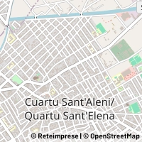 Kartta Quartu Sant'Elena