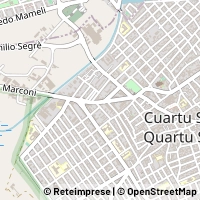 Map Quartu Sant'Elena