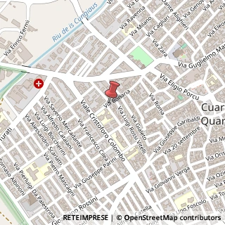 Mappa Via Bonaria, 69, 09045 Quartu Sant'Elena, Cagliari (Sardegna)