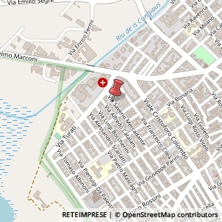 Mappa Via Mercadante Saverio, 14, 09045 Quartu Sant'Elena, Cagliari (Sardegna)