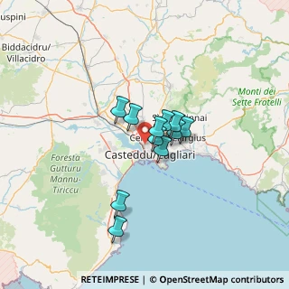 Mappa Via Premuda, 09122 Cagliari CA, Italia (9.29545)