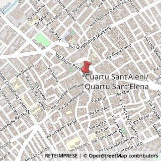 Mappa Via Martini, 28, 09045 Quartu Sant'Elena, Cagliari (Sardegna)