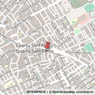 Mappa Via Mori, 145, 09045 Quartu Sant'Elena, Cagliari (Sardegna)