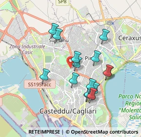 Mappa Via Monsignor Giuseppe Cogoni, 09121 Cagliari CA, Italia (1.79133)