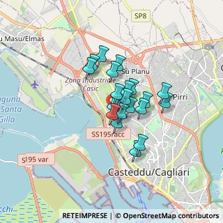 Mappa Via Luigi Contivecchi, 09122 Cagliari CA, Italia (1.239)