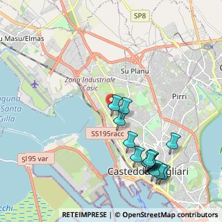 Mappa Via Luigi Contivecchi, 09122 Cagliari CA, Italia (2.53857)
