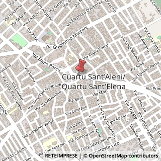 Mappa Via Vittorio Emanuele, 22, 09045 Quartu Sant'Elena, Cagliari (Sardegna)