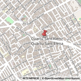 Mappa Via Vittorio Emanuele, 57, 09045 Quartu Sant'Elena, Cagliari (Sardegna)
