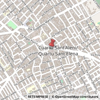 Mappa Via La Marmora Alberto, 33, 09045 Quartu Sant'Elena, Cagliari (Sardegna)