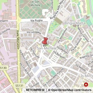 Mappa Via Abruzzi, 15, 09122 Cagliari, Cagliari (Sardegna)