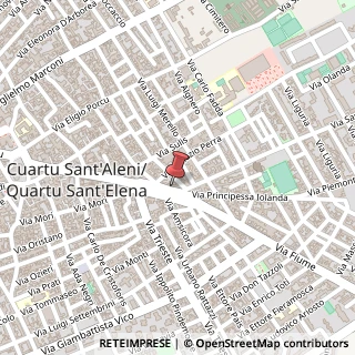 Mappa Piazza IV Novembre, 22, 09045 Quartu Sant'Elena, Cagliari (Sardegna)