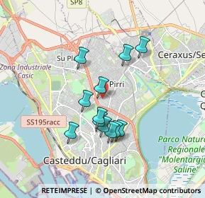 Mappa Via V. Cuoco, 09134 Cagliari CA, Italia (1.59167)