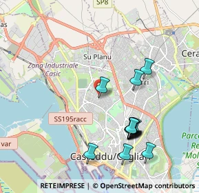 Mappa Via Is Cornalias n., 09121 Cagliari CA, Italia (2.22143)